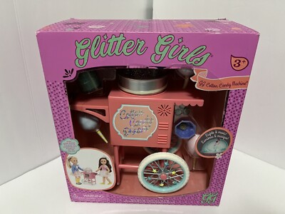 Glitter Girls Cotton Candy Machine On Wheels for 14 Inch Dolls by Battat NEW D4