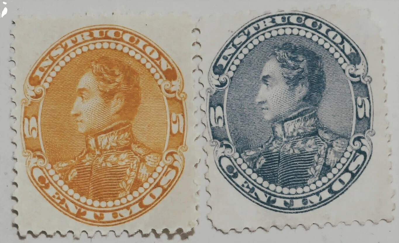 Estampillas postales de pre-decimal Venezolano