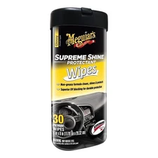 Meguiar's G4000 Supreme Shine Protectant Wipes – 30 Wipes