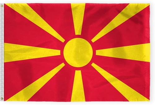 AGAS Mazedonien Flagge - verschiedene Varianten - internationale Flaggen - Bild 8 von 13