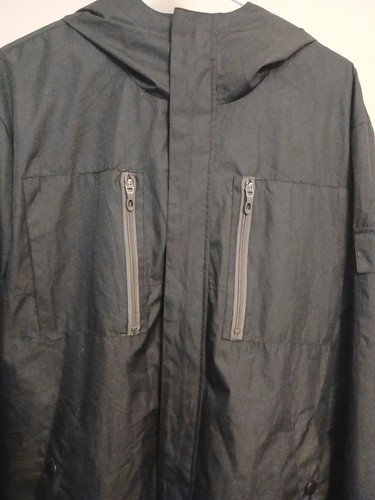 Kenneth Cole New York Men's Black Zip Up Windbreaker Jacket Size L - Picture 3 of 15