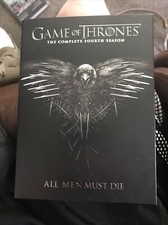 Game of Thrones: The Complete Fourth Season 4 4th (DVD, 2015, 5-Disc Set)likenew