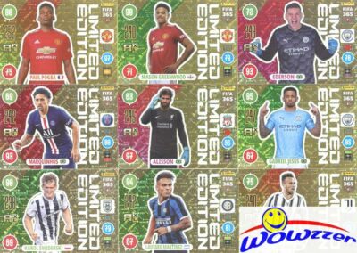 2021 Panini Adrenalyn XL FIFA 365 EXCLUSIVE HUGE (20) Card Limited Edition Set! 