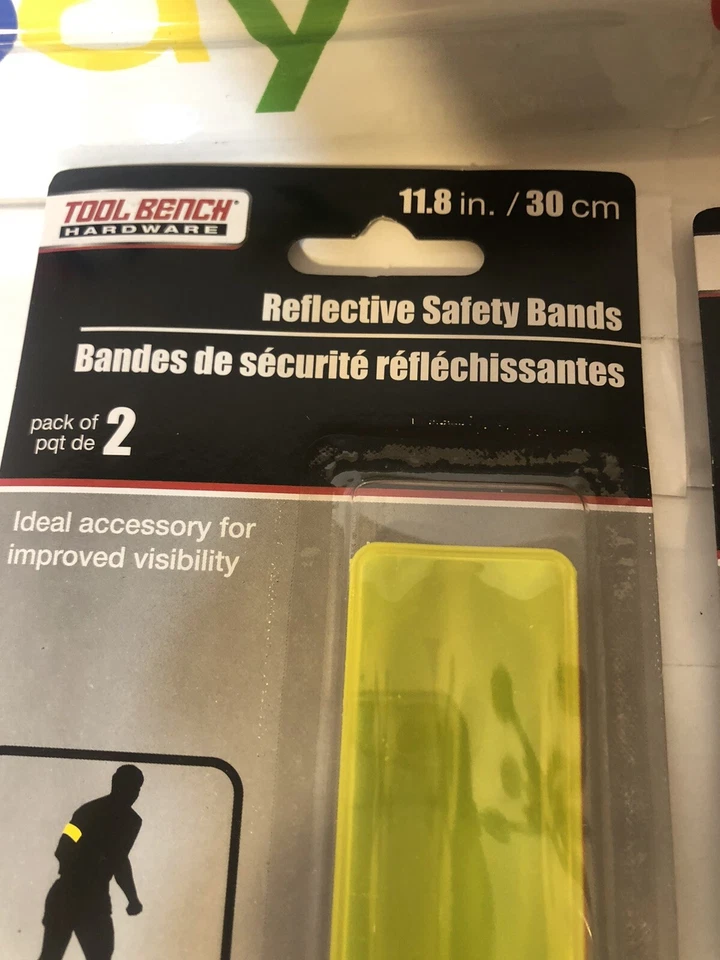 Reflective safety night  bycicle  rideing ;scate Boarding, walking  Arm Reflecte - Image 3 of 3