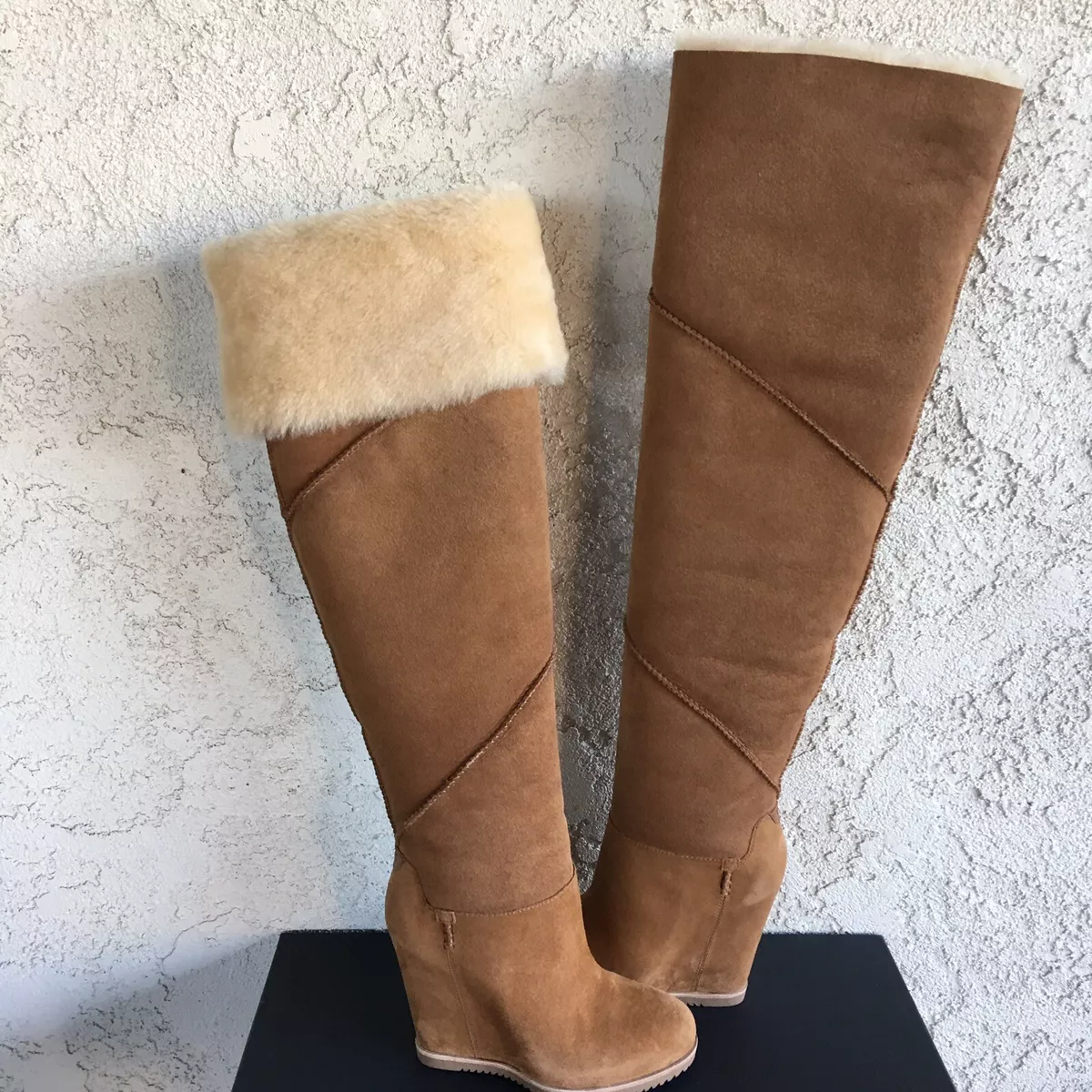 Ugg wedge booties womens sale