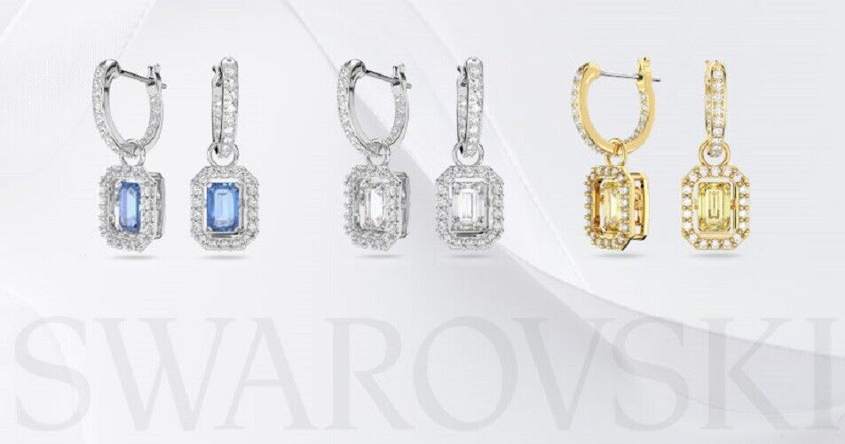 New Swarovski Millenia drop earrings Octagon cut-5638495 New Swarovski Millenia drop earrings Octagon cut-5638495