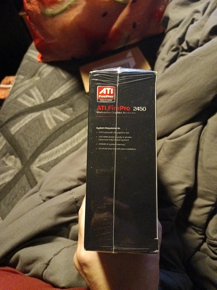 ATI FIREPRO 2450 Dual RV620GL 512MB PCIe RH WORKSTATION GRAPHICS ACCELERATOR New - Image 2 of 4