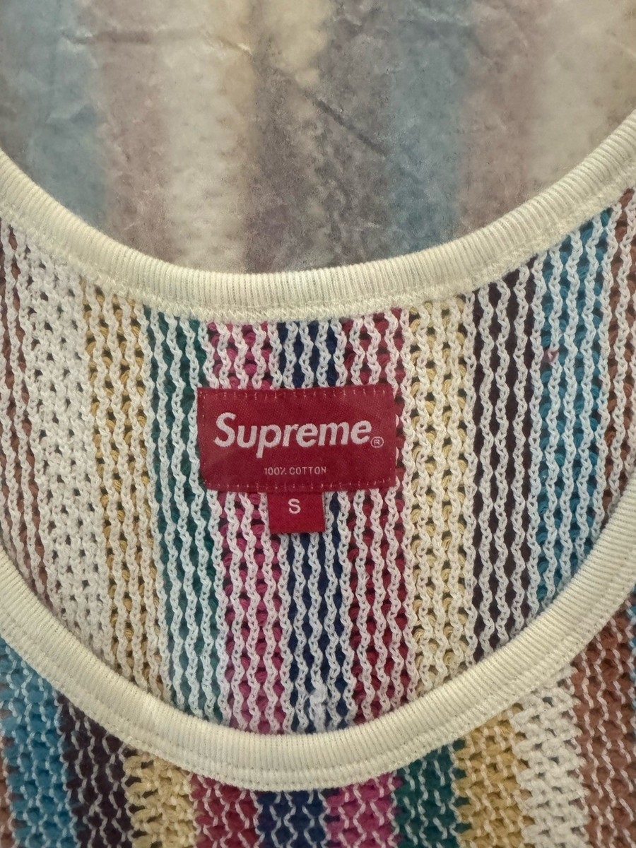 トップス Supreme Knit Stripe Tank Top 23SS Knit Stripe Tank Top | Supreme 23ss