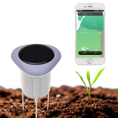 Zigbee Solar Soil Moisture Meter: Plant Hygrometer, Smart Wireless Sensor wit...