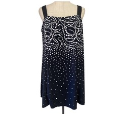 NEW Swim365 Womens Plus Size 20W Polka Dot Swimdress Tummy Control Swimsuit