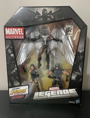 Marvel Legends Uncanny X FORCE ARCHANGEL 3-PACK SDCC 2012