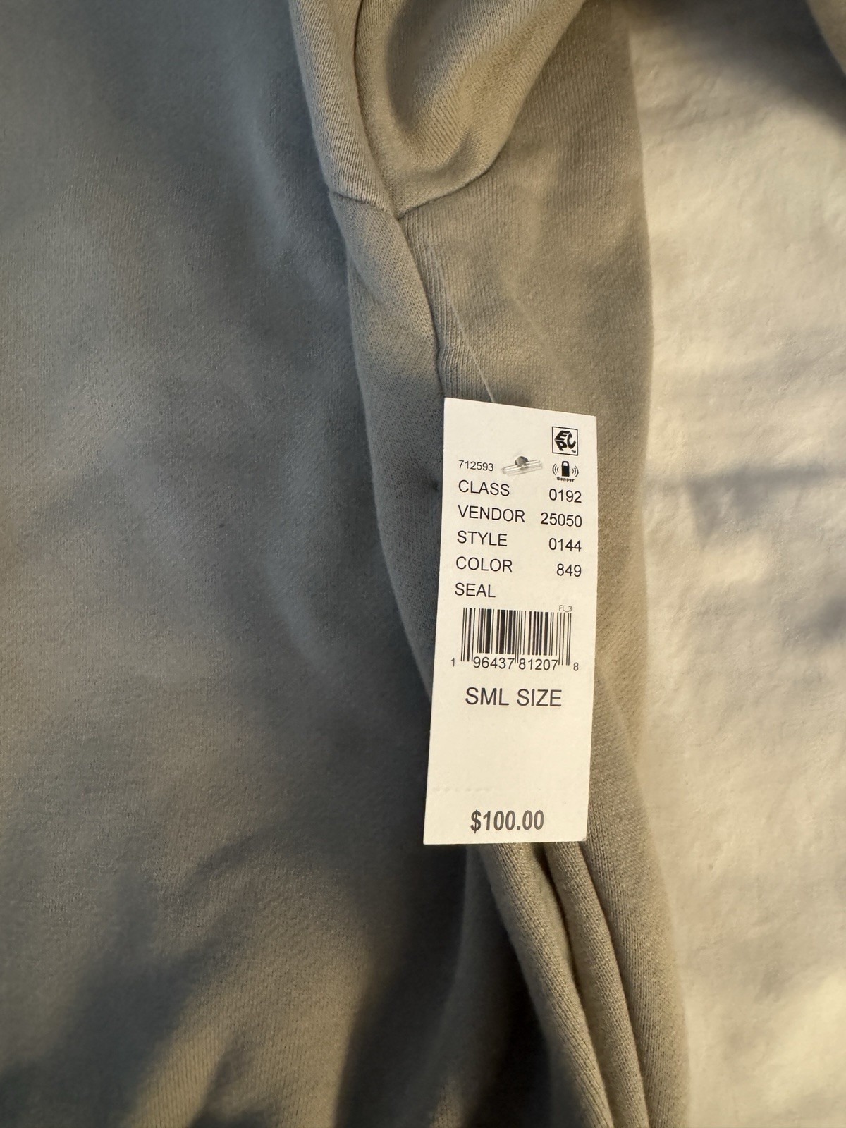 Fear Of God Essentials Mens Seal Hoodie New thumbnail 7