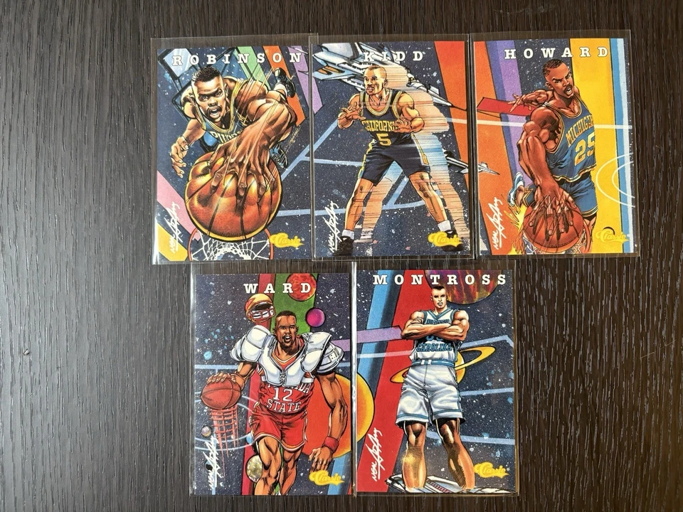 Juego de ilustración de baloncesto clásico 1994 Foto 2 de 4
