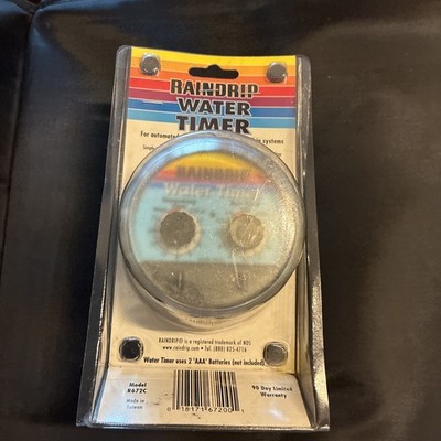 Water Timer Electronic Automatic Control Sprinklers Raindrip New