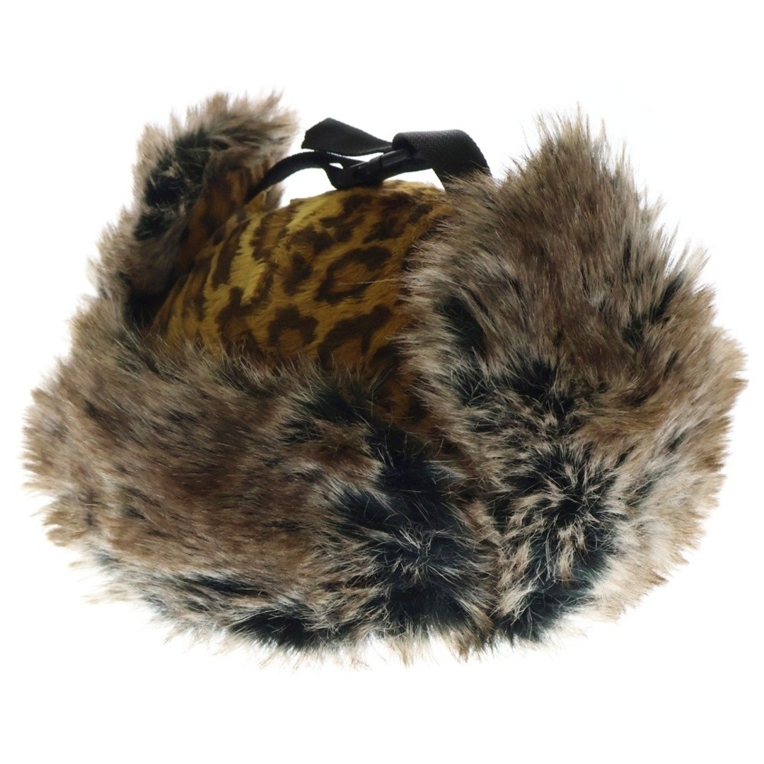 帽子 supreme 10AW leopard trooper hat SUPREME 10aw Leopard Trooper Hat Brown Used