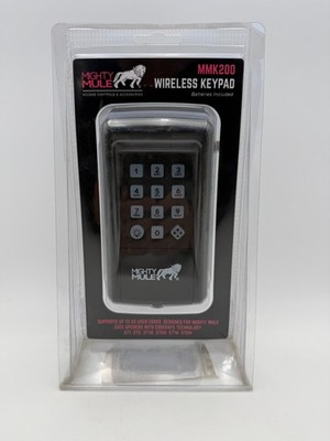 Mighty Mule MMK200 Wireless Digital Keypad Gate Opener Entry System 25 Codes IPr