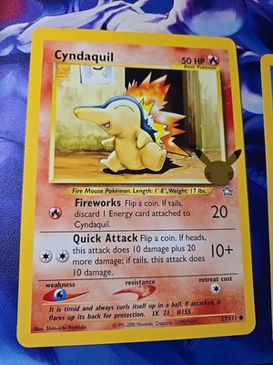 Pokemon Jumbo Card Cyndaquil, chiqurita 