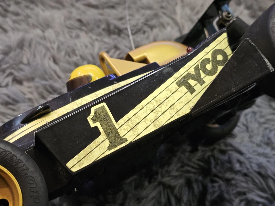 Vintage TYCO Super Turbo F-1 Indy RC Race Car Taiyo 1987 - Image 4 of 4