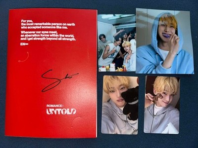 ENHYPEN OFFICIAL AUTOGRAPH SIGNED ROMANCE : UNTOLD ALBUM | eBay