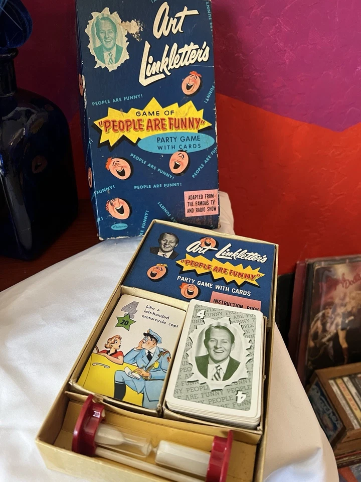 Vintage Mid Century Art Linkletter’s Game Of “People Are Funny” Boxed Game - Image 4 of 4
