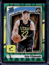 2024-25 Donruss Optic Kyle Filipowski Green Seismic Prizm RC Rated Rookie #300