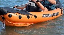 Bestway Hydro Force Lite Rapid 2-Person Inflatable Kayak Orange -Great Condition