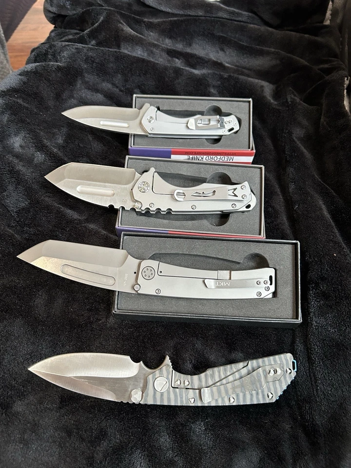 Messer Sammlung - Konvolut, Neuwertiger Replica Medford/ Mirotech… China   - Bild 2 von 4