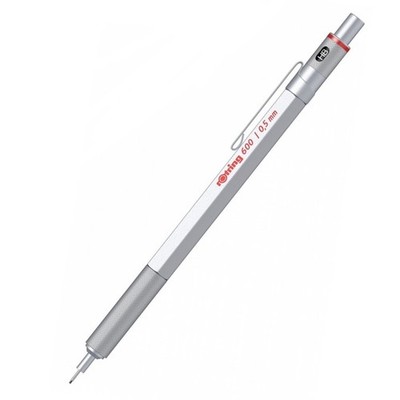 Rotring 600 Feinminenstift 0,5 silber 1852321, für 0,5 mm Minen
