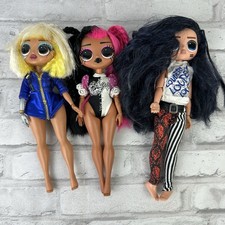 LOL Sorpresa OMG Remix Pop BB Moda Lote de 3 Metal Chick Rocker Boi Fame Queen