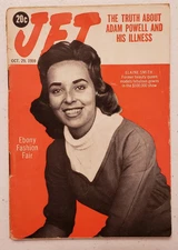 Jet Magazine October 29 1959 Ebony Fashion Fair~Eisenhower~Mahalia Jackson