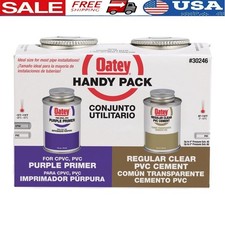 PVC Regular Cement  Purple Primer Handy Pack Plumbing Applications 4oz New