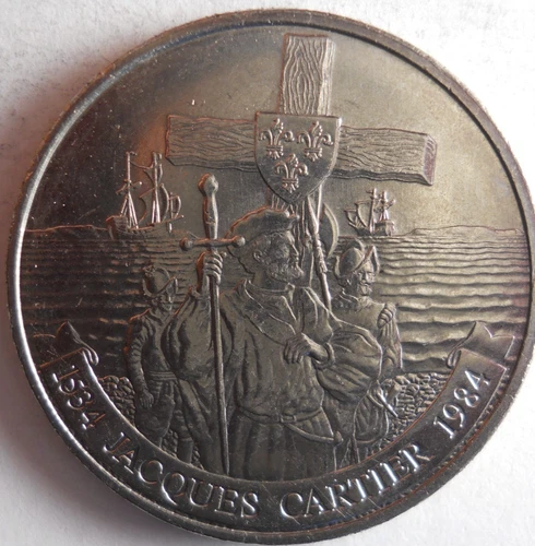 1984 CANADA (CARTIER) DOLLAR - AU/UNC - Excellent Coin - Lot #A1