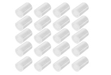 35mm Caliber Plastic Film Canisters-20pc Clear - No import fees