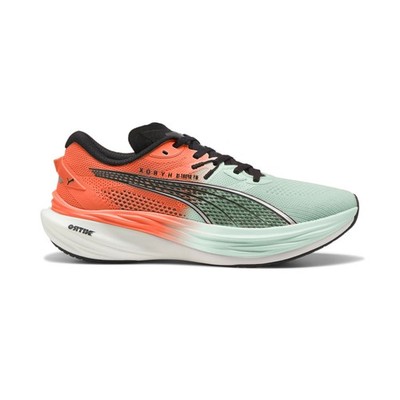 PUMA  X Hyrox Deviate Nitro 3 Running  Mens Green, Red Sneakers Athletic Shoes 3