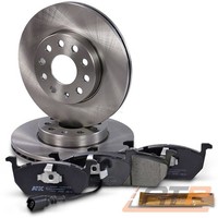 Bremsscheiben BelÜFtet Ø276 + BremsbelÄGe Vorne FÜR Seat Leon VW Golf 7