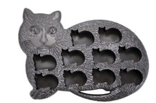 Fairly Odd Novelties Cat Shaped Ice Cube Tray - Purr-fect for Cat Lovers, Fun An