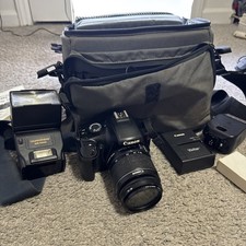 Canon EOS Rebel T3 / EOS 1100D 12.2MP Digital SLR Camera - Black Kit