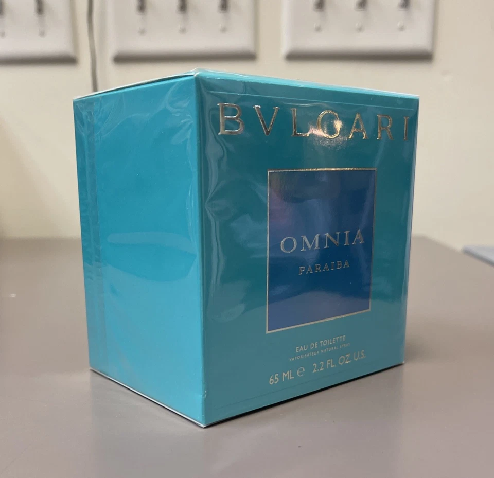 BVLGARI Omnia Paraiba Eau De Toilette Spray Para Mujer 2.2 FL OZ/65 ML NUEVO EN CAJA RARO Foto 2 de 4