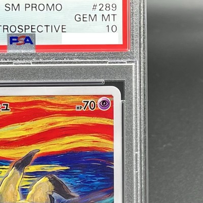 PSA 10 Mimikyu Munch A Retrospective 289/SM-P Pokemon Card