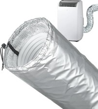 Portable AC Hose Insulation Sleeve, Air Conditioner Hose Cover Wrap for 5" & 5.9