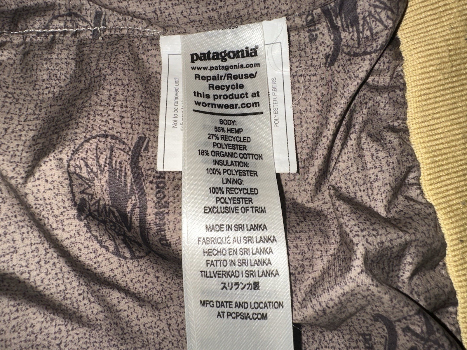 Patagonia Women's All Seasons Hemp Canvas  Work Vest Size M Kaniksu Logo thumbnail 4