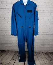 San Antonio Airlife USA Blue Nomex IIIA Medic Utility Coveralls 46R