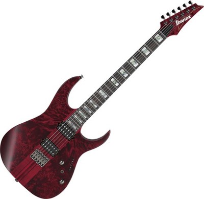 Ibanez RGT1221PB-SWL Stained Wine Red Low Gloss E-Gitarre 2x DiMarzio Gigbag