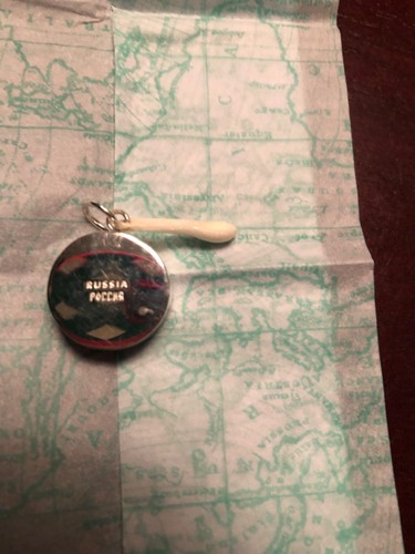 Jet Set Candy Caviar Charm Silver - Picture 2 of 3