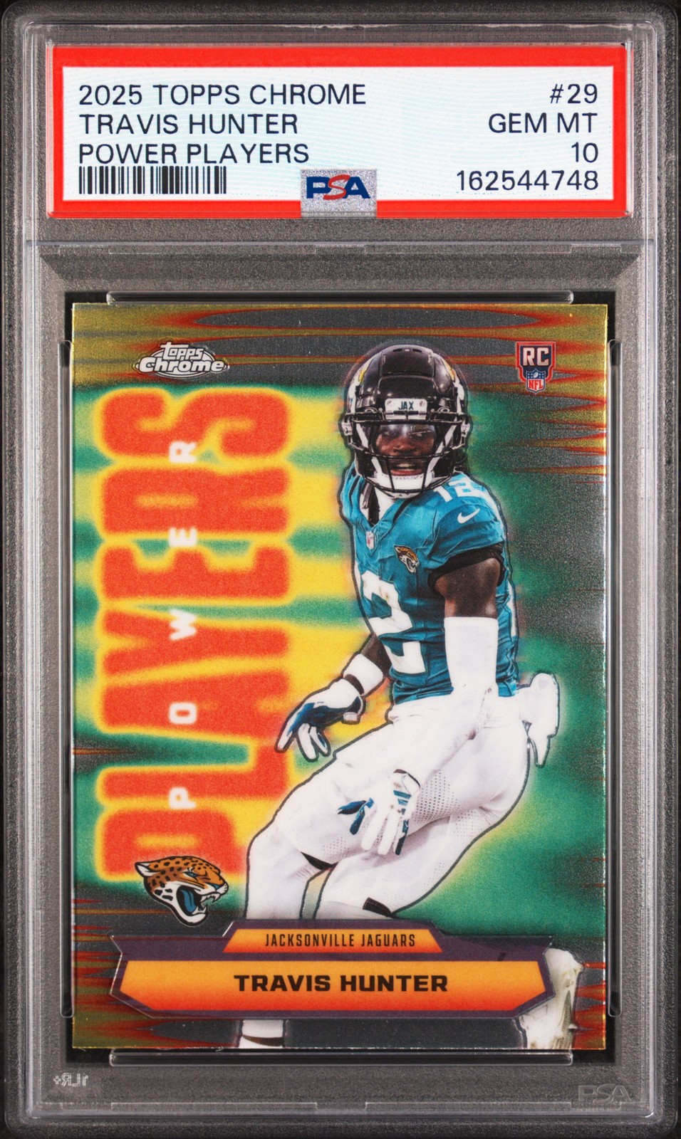 Travis Hunter Topps Chrome Power Players #29 Base