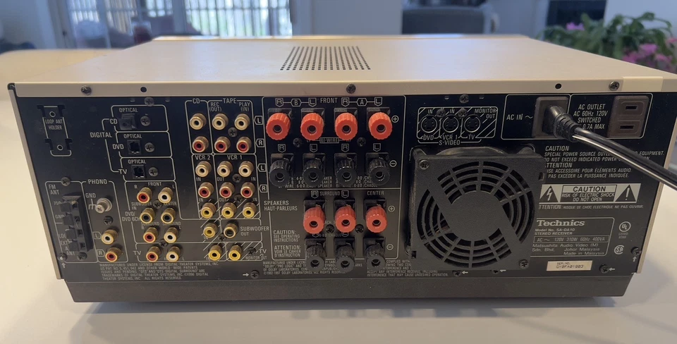 Technics SA-DA10 Stereo Receiver. - Bild 2 von 2