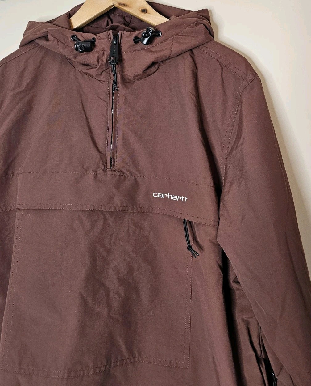Carhartt WIP Women's Windbreaker Pullover Jacket - Ale - Medium - RRP £160. New image 5