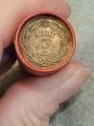 Au Army/Navy CWT &1889 Indian Head Penny Ends Of Lincoln Wheat Cent Roll