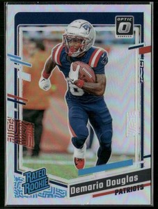 2023 Panini Donruss Optic - Rated Rookie Demario Douglas #300 Holo Prizm (RC)