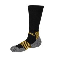 Dewalt Mens Heavy Duty Work Socks (Pack of 6)10 UK-13 UK Black/Yellow/Grey  TC31